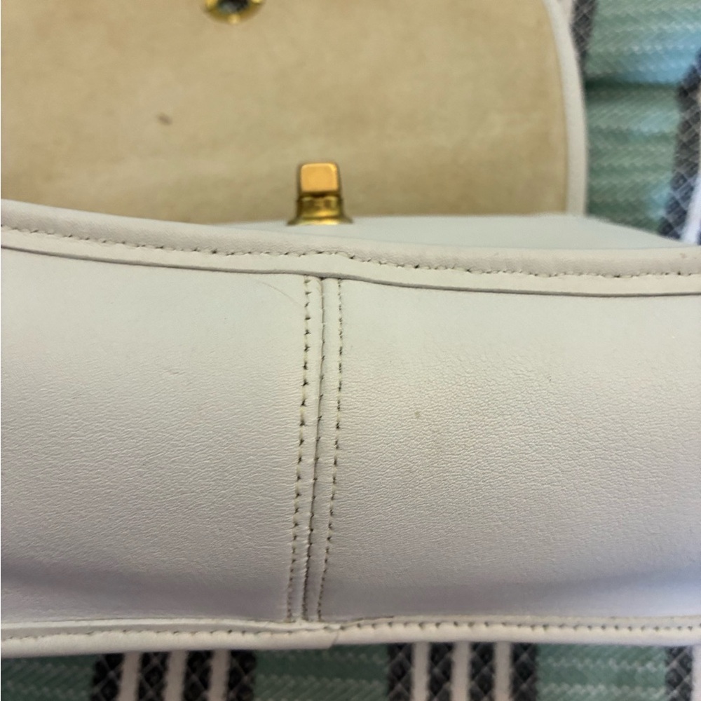 Vintage Coach City Bag 9790 Ivory Bone - Picture 4 of 16